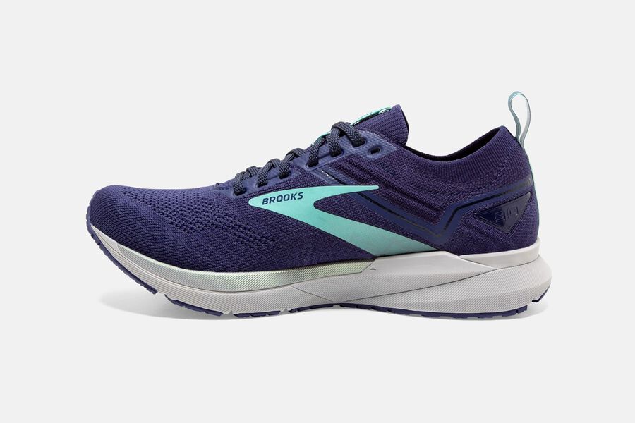 Brooks Running Shoes - Ricochet 3 Road Womens - Purple/Turquoise - DCH-651279